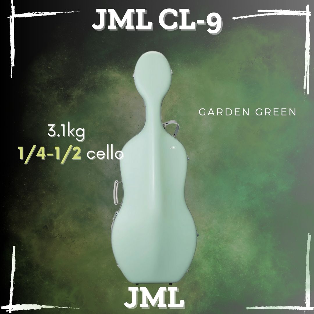 JML CL9 Mini Carbon Fiber Cello Case for 1/4-1/2 Cellos