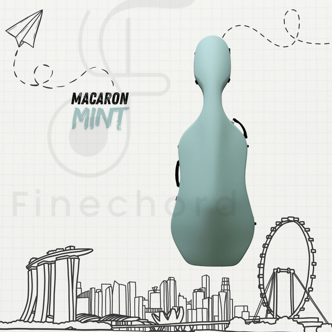 Finechord Hybrid Cello Case for 3/4- 4/4 cello (3.31kg)