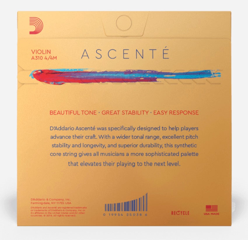 ASCENTÉ VIOLIN STRING SET