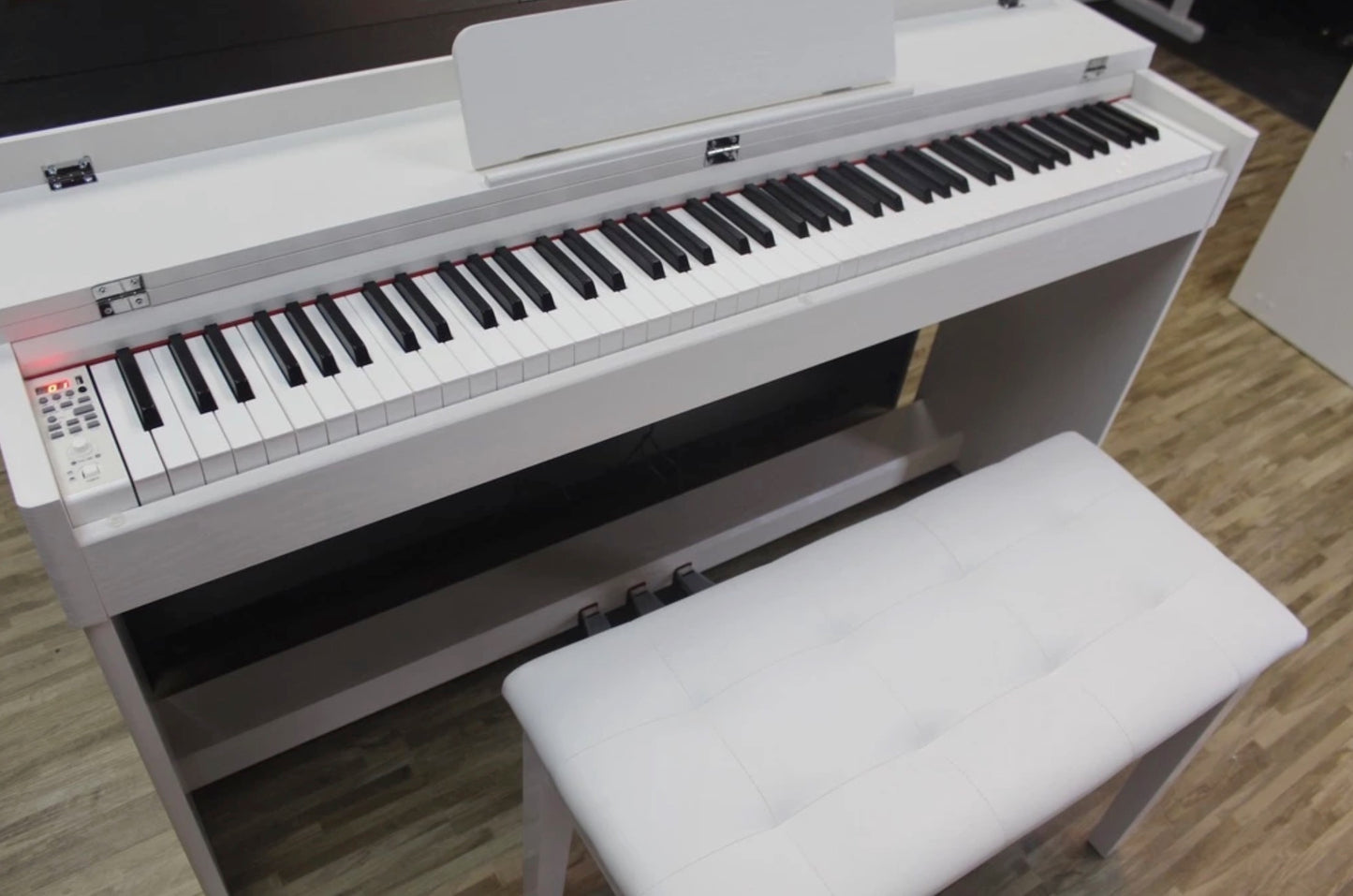 Finechord FLP-001 Digital Piano — Grand Piano Feel, Compact Design, Available in Black & White