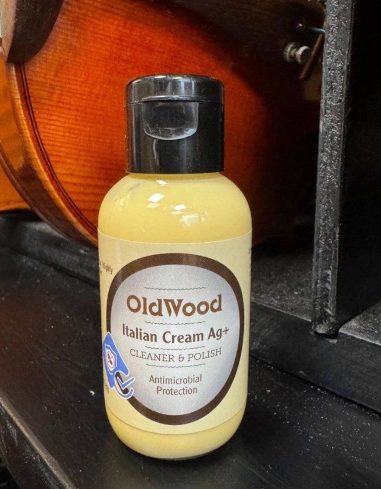 Oldwood AG+ Violin Cleaning Cream – Natural, Antibacterial & Safe for Daily Use