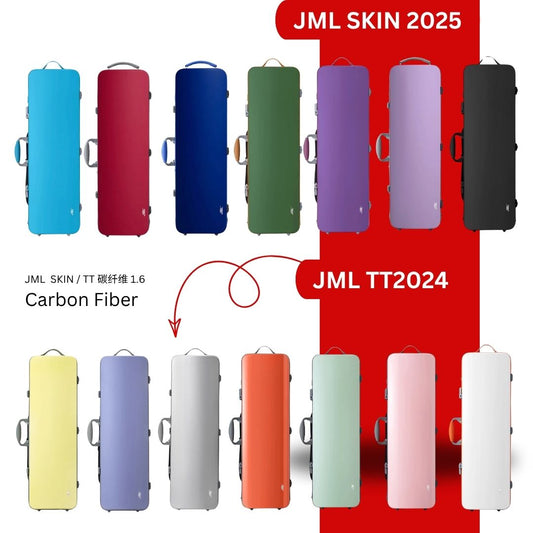 JML 1.6-1.7 kg  Oblong Violin TT Case 2024 and 2025 Skin Case