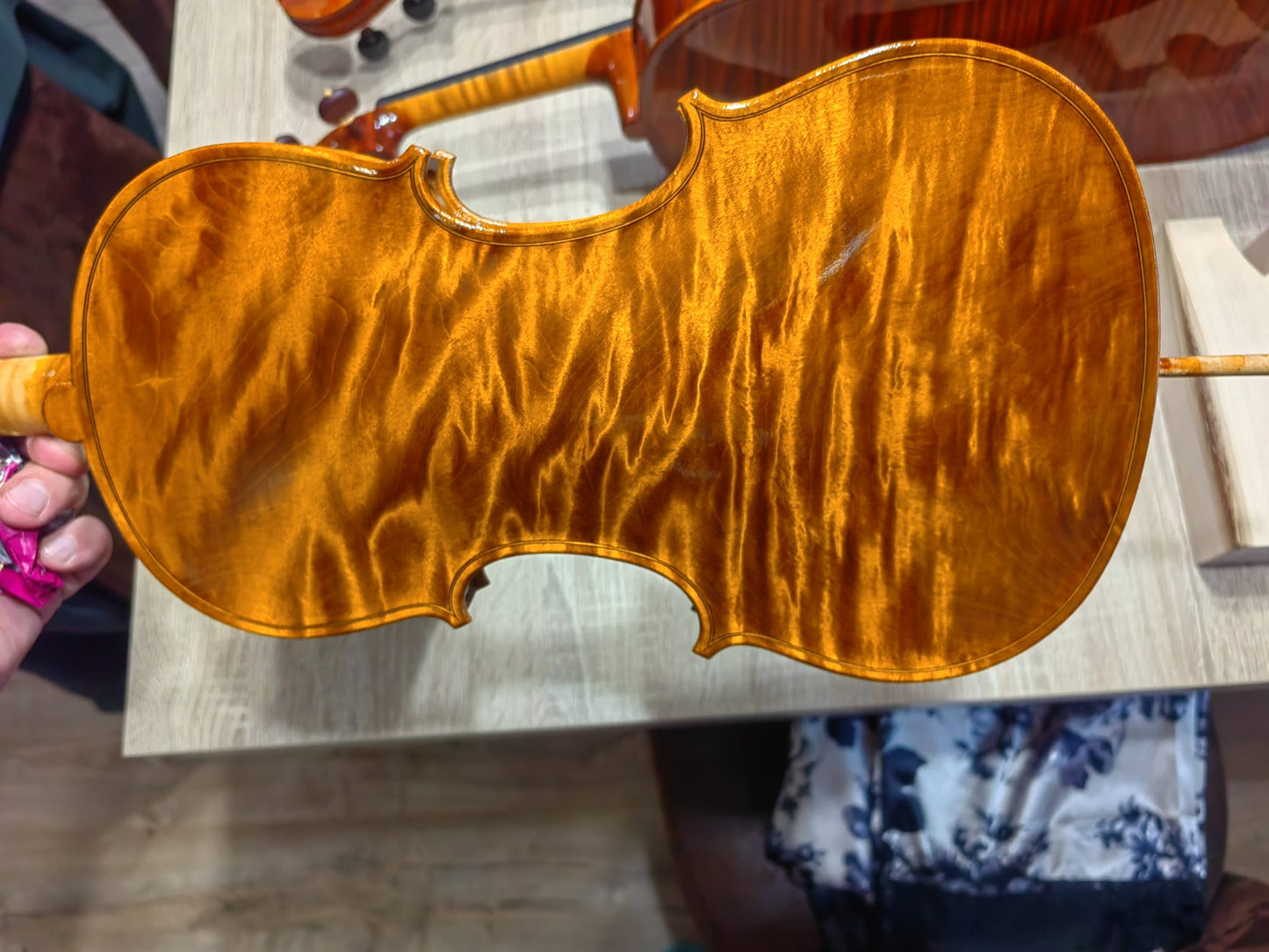 Nikola Nikolov Master Violin 2025 – Handmade in Cremona, Italy | Premium One-Piece Flamed Maple