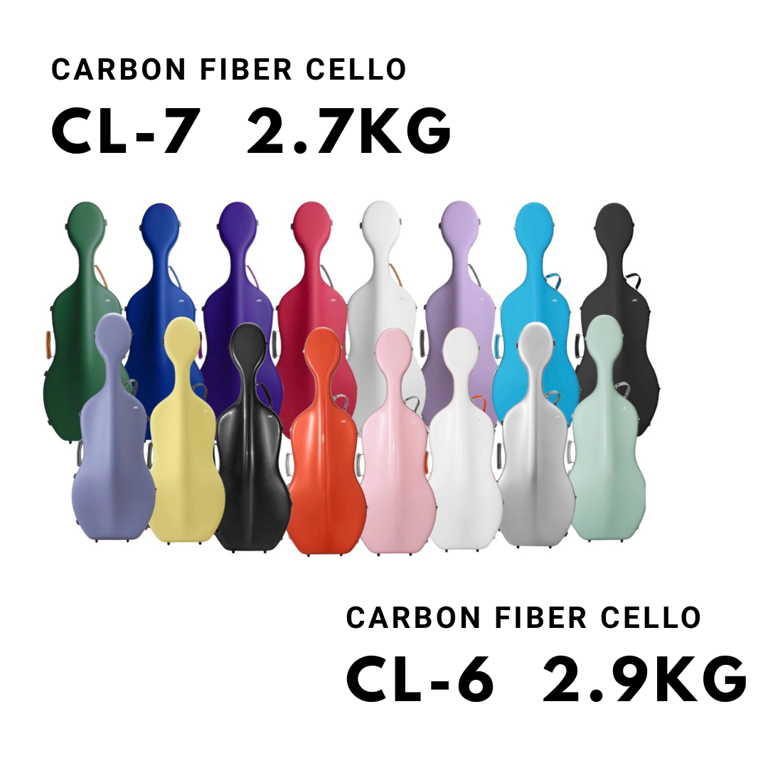 JML Ultralight Carbon Fiber Cello Case – CL-6 / CL-7 (SKIN)