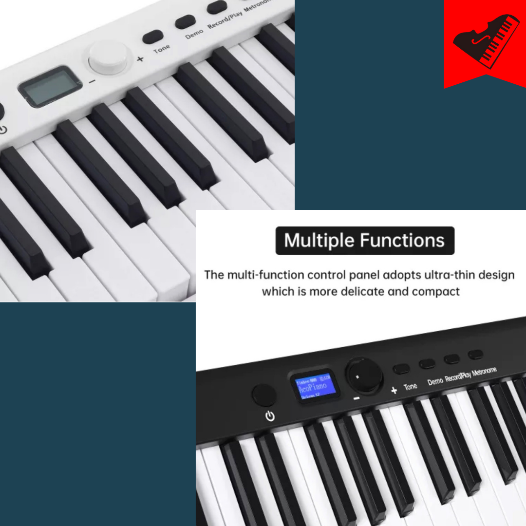 Finechord BX-20 Foldable Piano (digital piano with 88 keys) travel piano